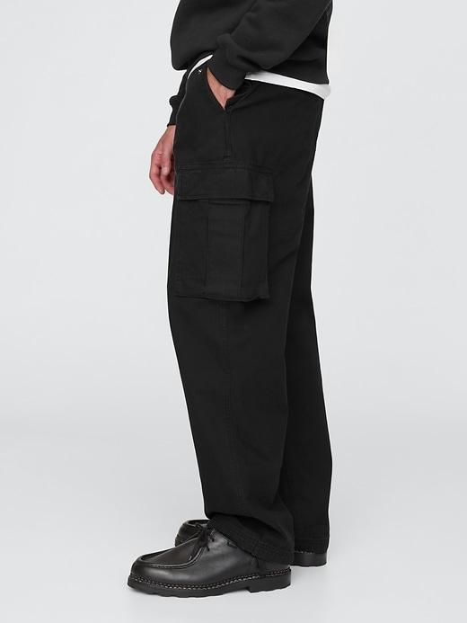 Herringbone Utility Cargo Pants Product Image