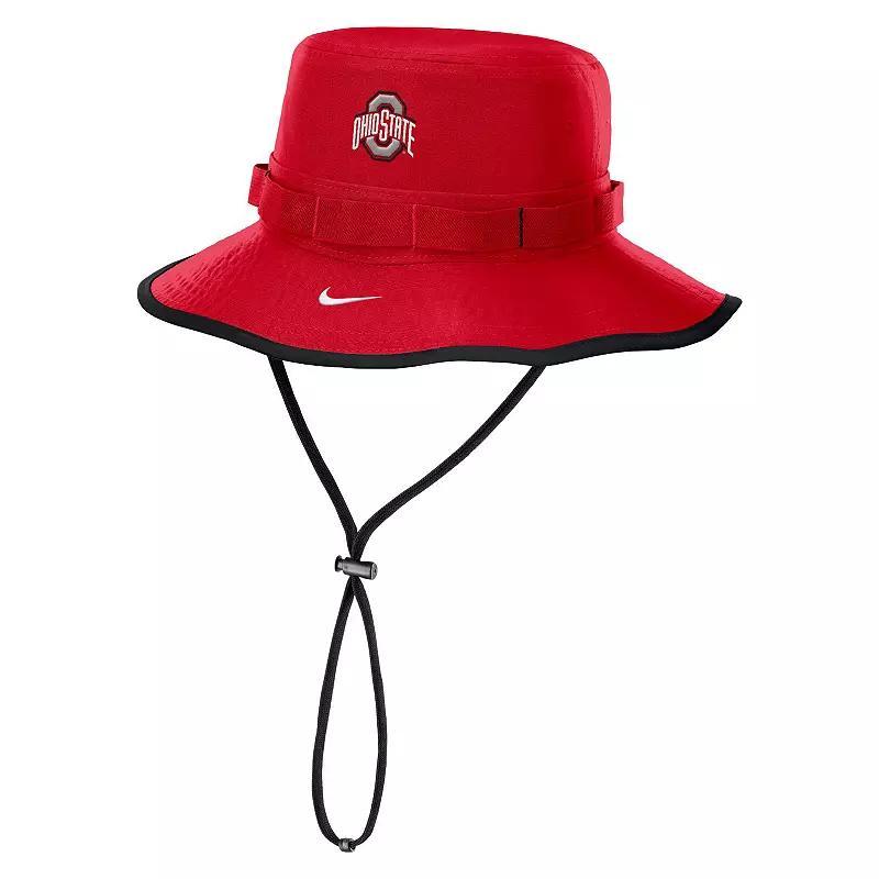 Men's Nike Scarlet Ohio State Buckeyes 2024/25 On-Field Apex Performance Boonie Bucket Hat,  Product Image