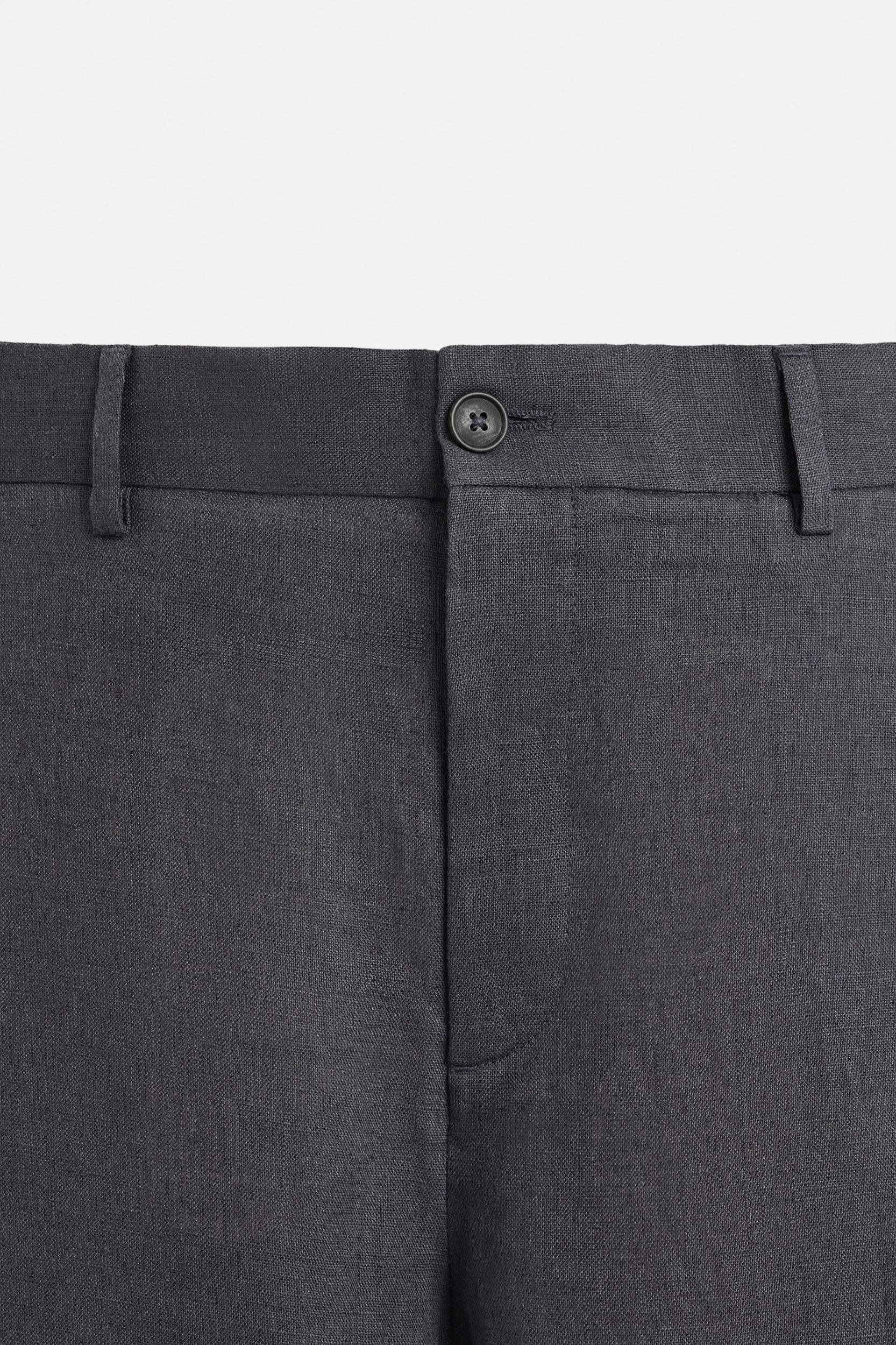100% LINEN SUIT PANTS Product Image