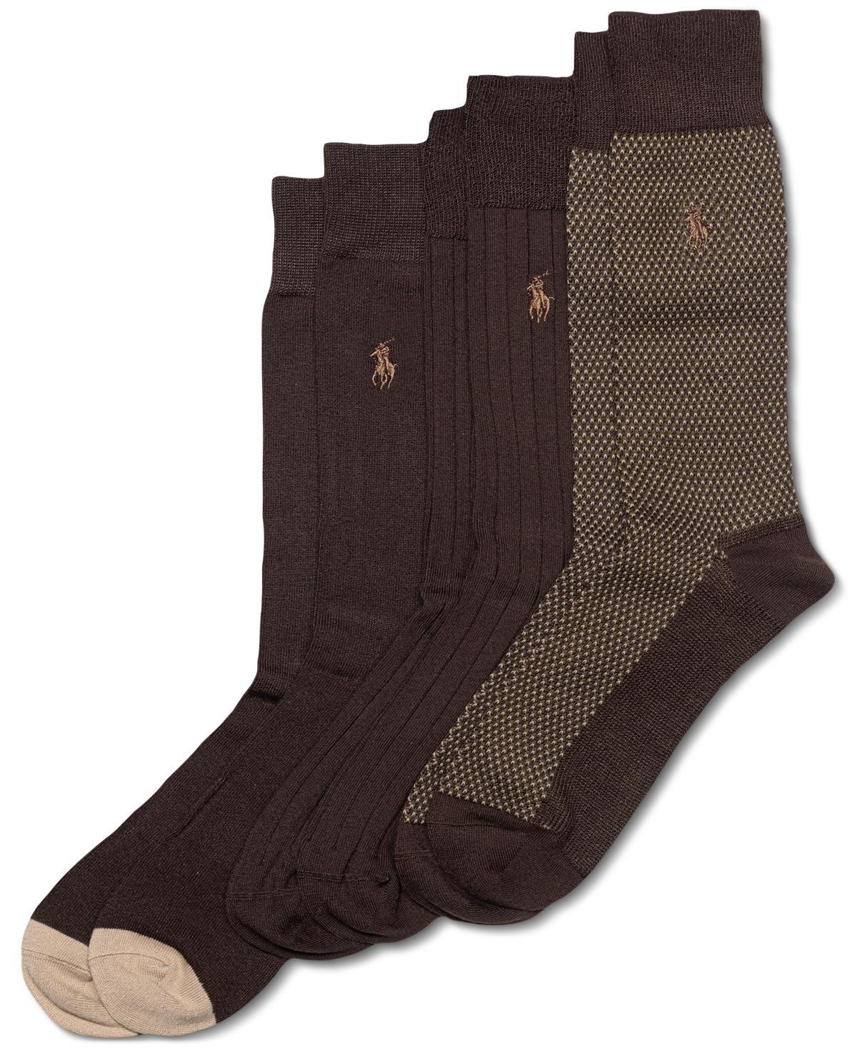 Polo Ralph Lauren Supersoft Birdseye Crew Socks 3 Product Image