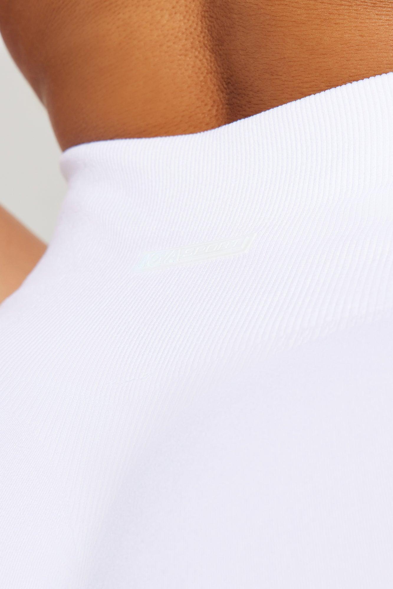 Beach Body Effortless Seamless Active Yoga Pant - White Product Image