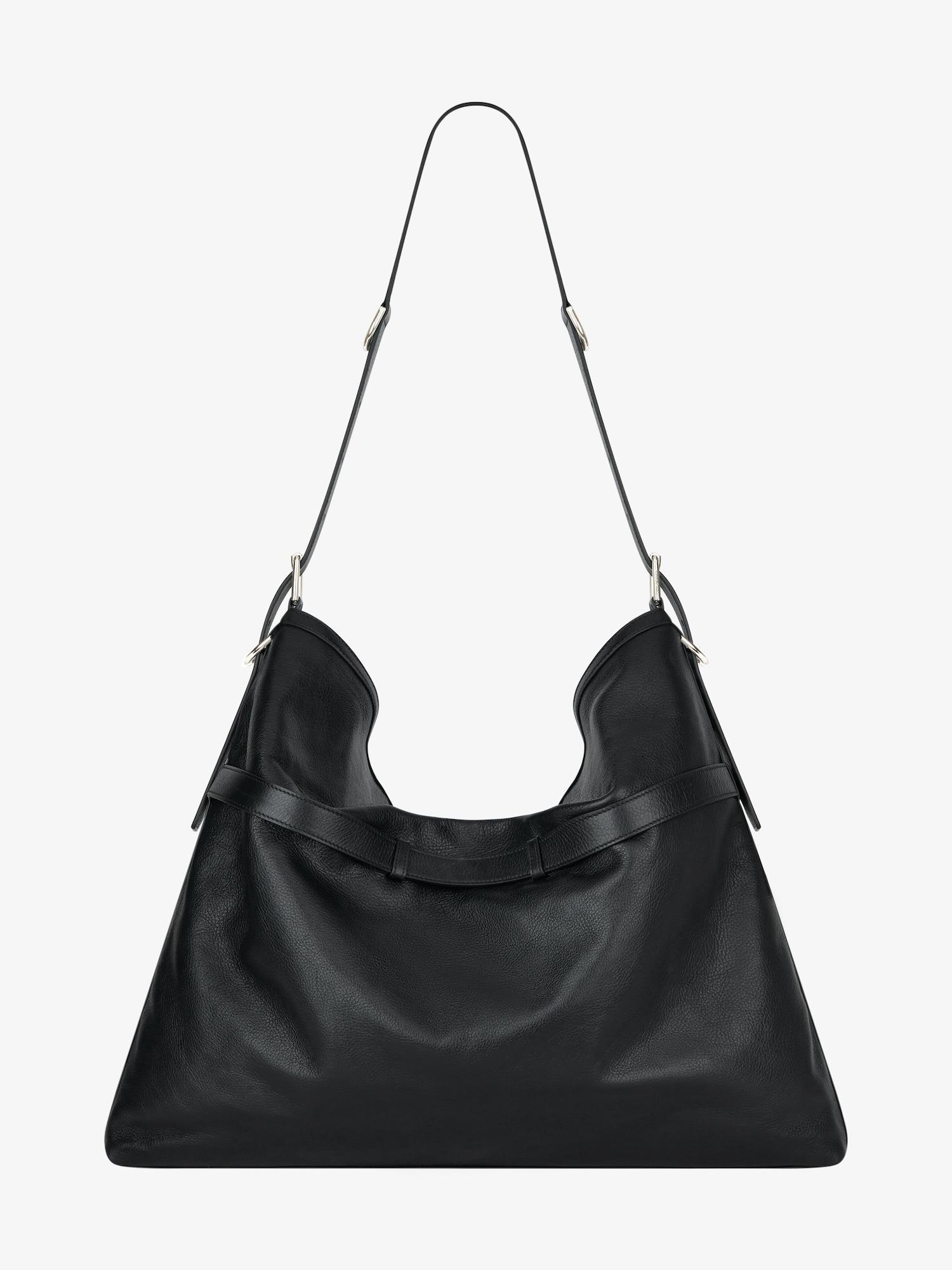 Large Voyou bag in grained leather Product Image