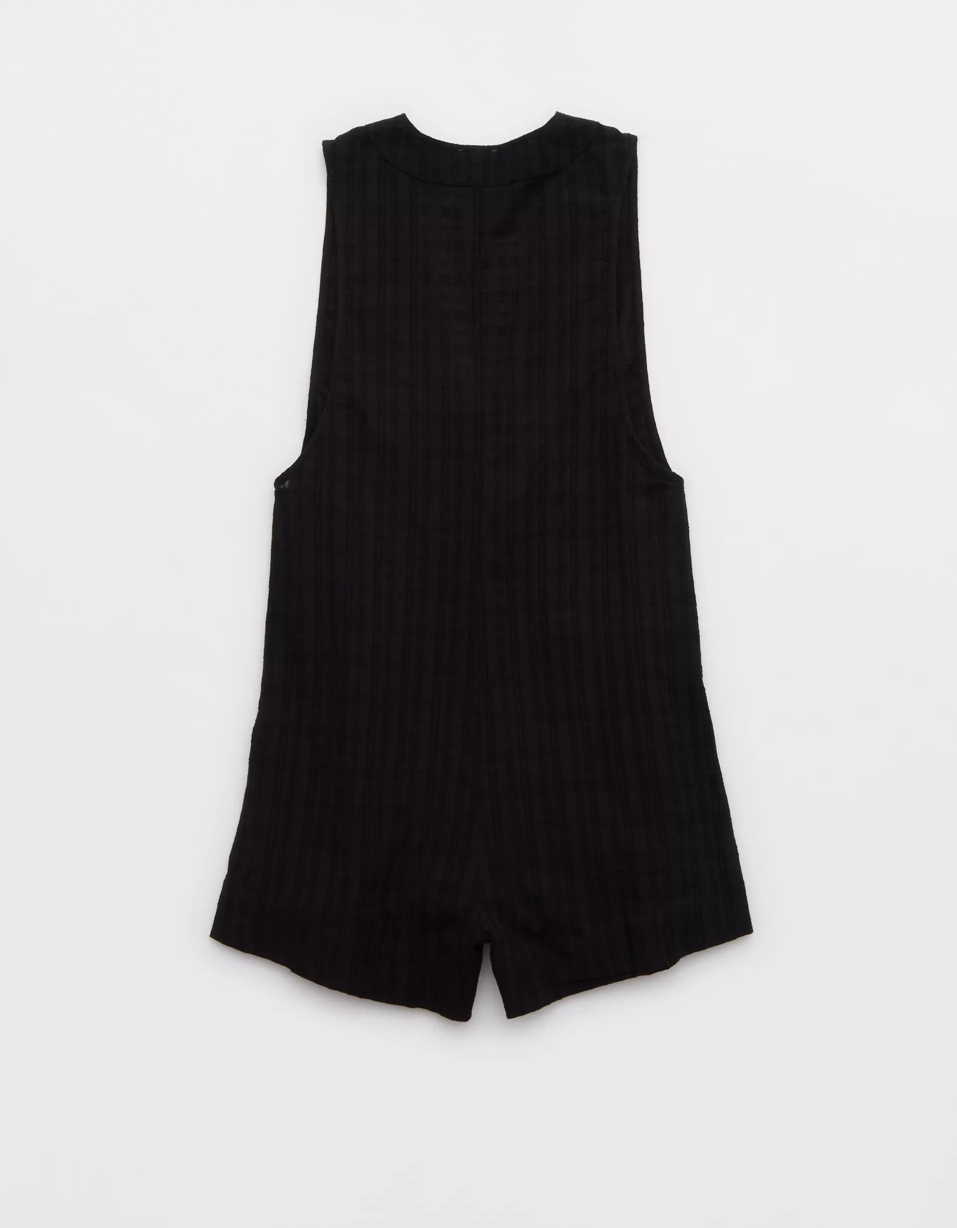 Aerie Pintuck Romper Coverup Product Image