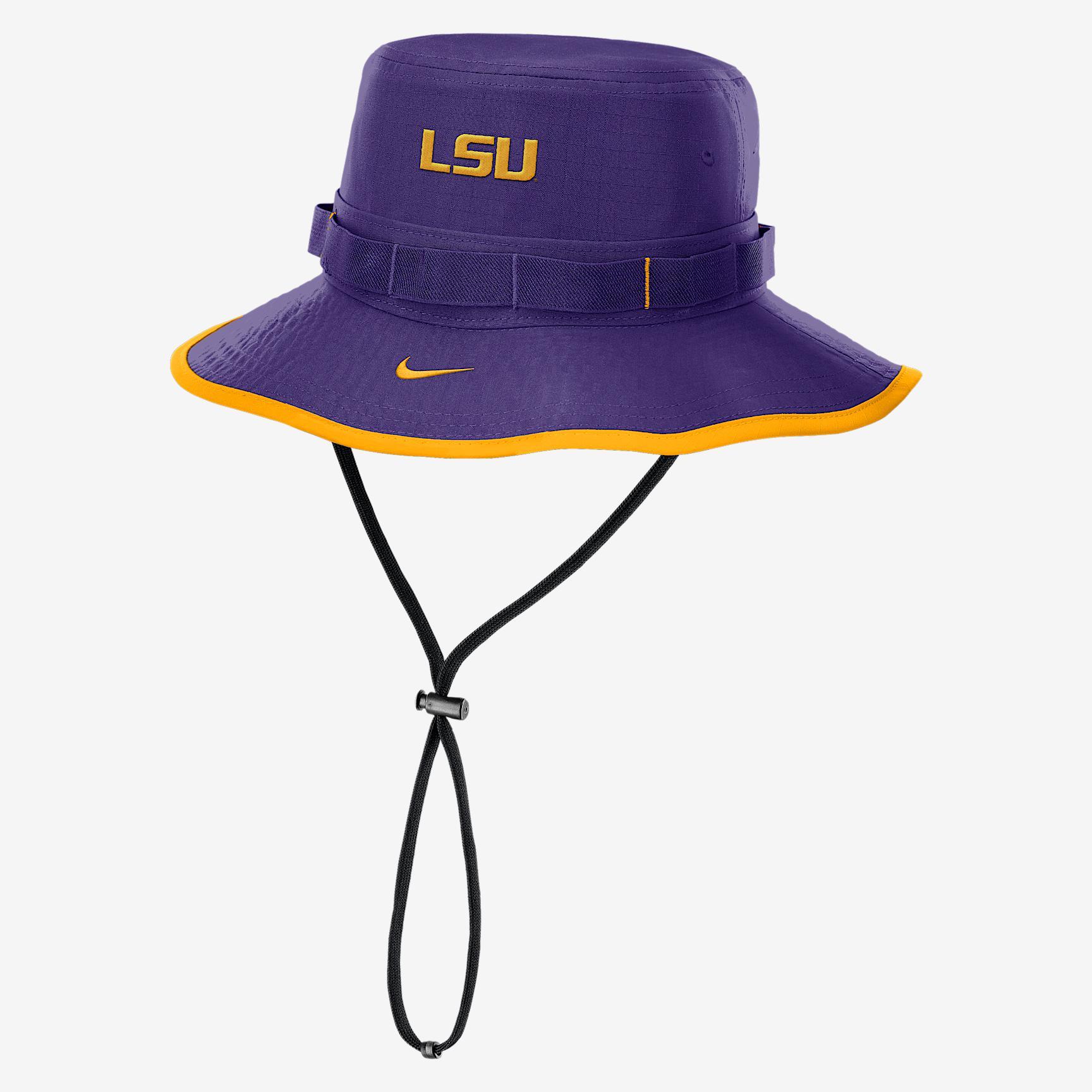 LSU Tigers On-Field Apex Boonie Men's Nike Dri-FIT College Bucket Hat Product Image