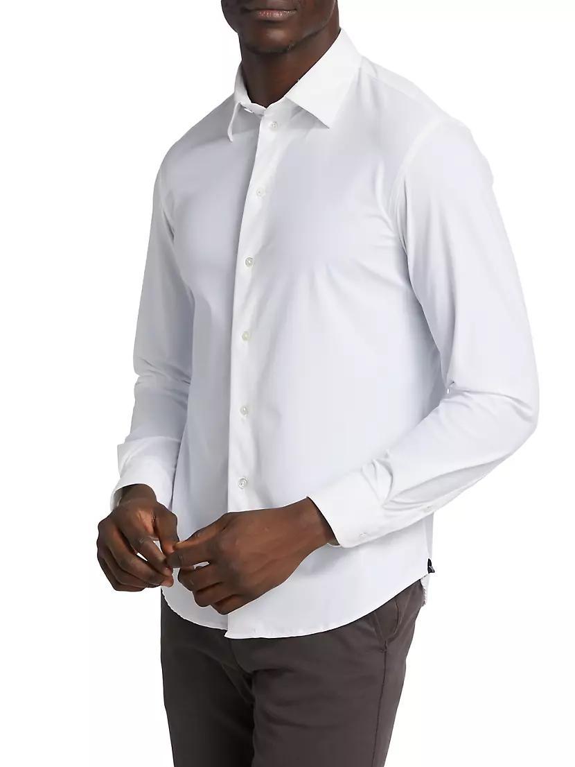 Stretch Poplin Shirt Product Image