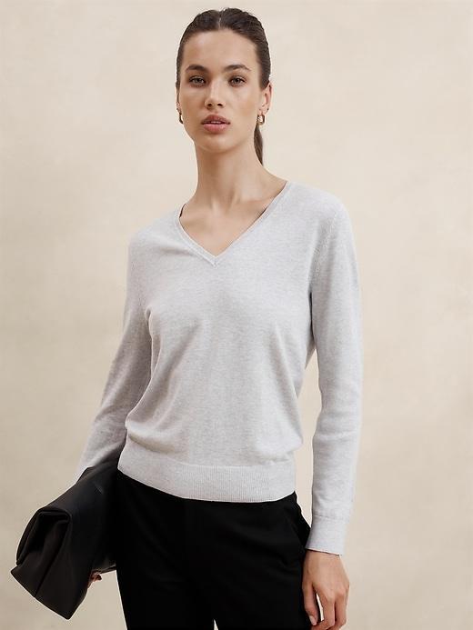 Forever V-Neck Sweater Product Image