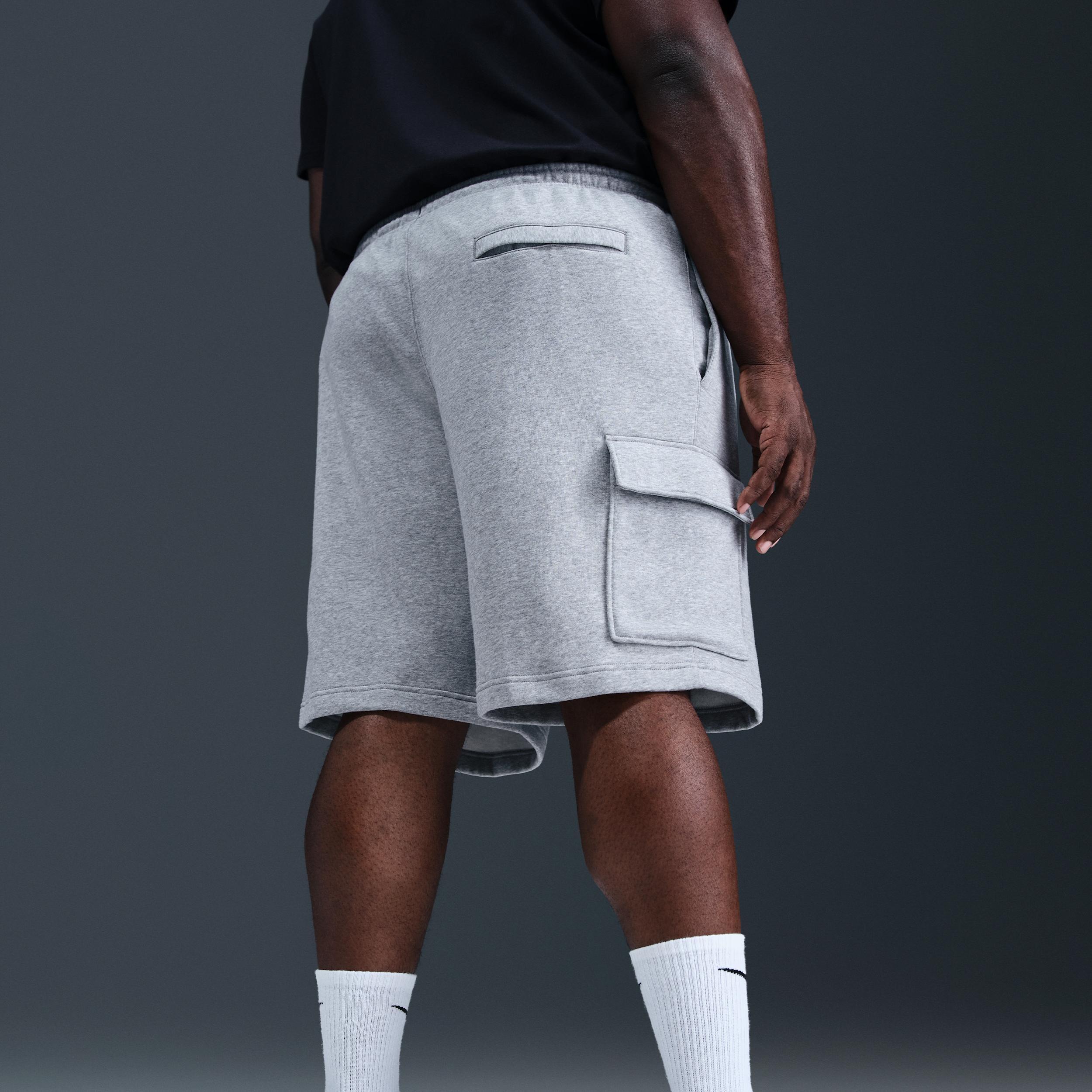 Nike Mens Club Fleece Cargo Shorts | FN3525-063 Product Image