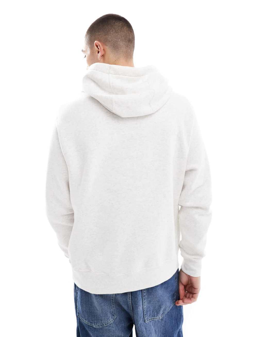 Nike Rose Swoosh logo hoodie in white Product Image