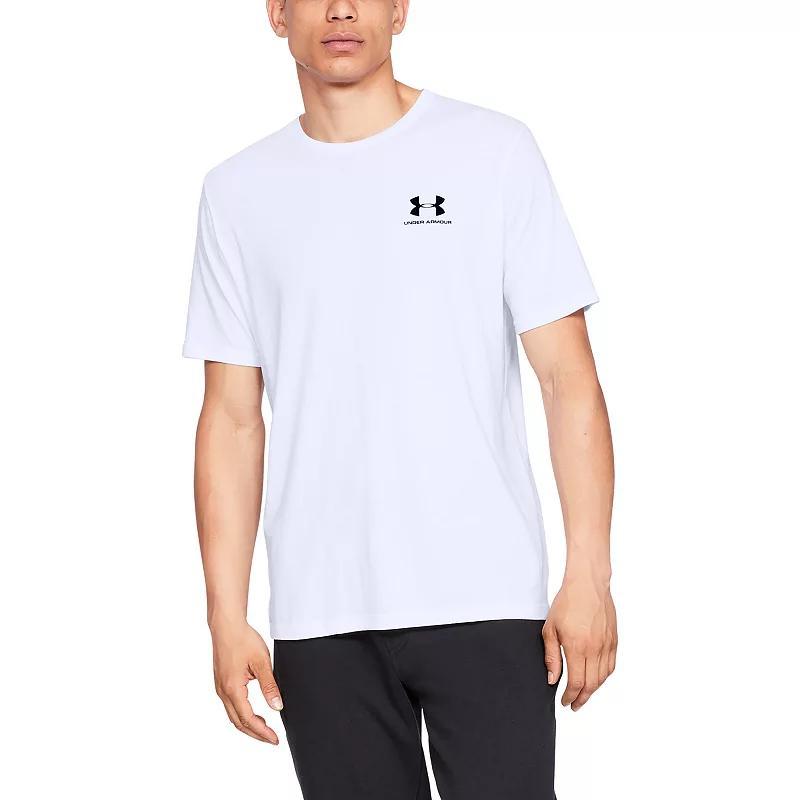 Men's Under Armour Sportstyle Tee, Size: Small, Black Product Image