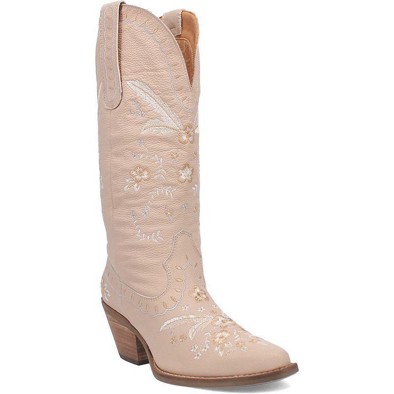 Dingo Full Bloom Floral Embroidered Leather Western Tall Boots Product Image