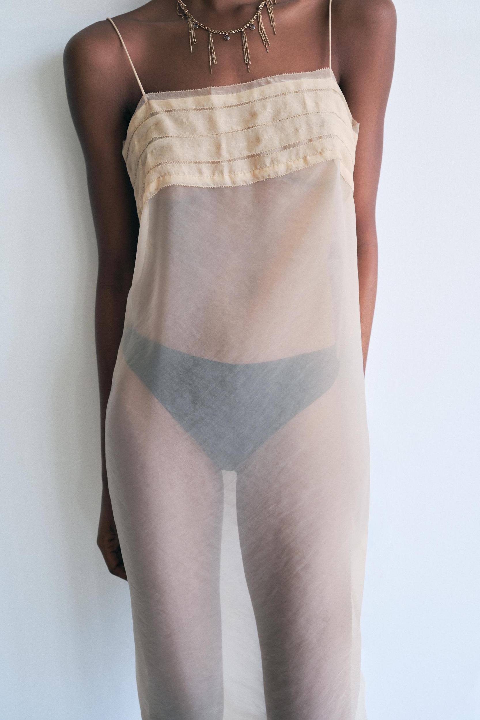 TULLE MIDI DRESS Product Image