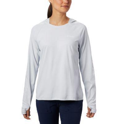 Columbia PFG Tidal Deflector Hoodie (Cirrus Grey) Women's Sweatshirt Product Image