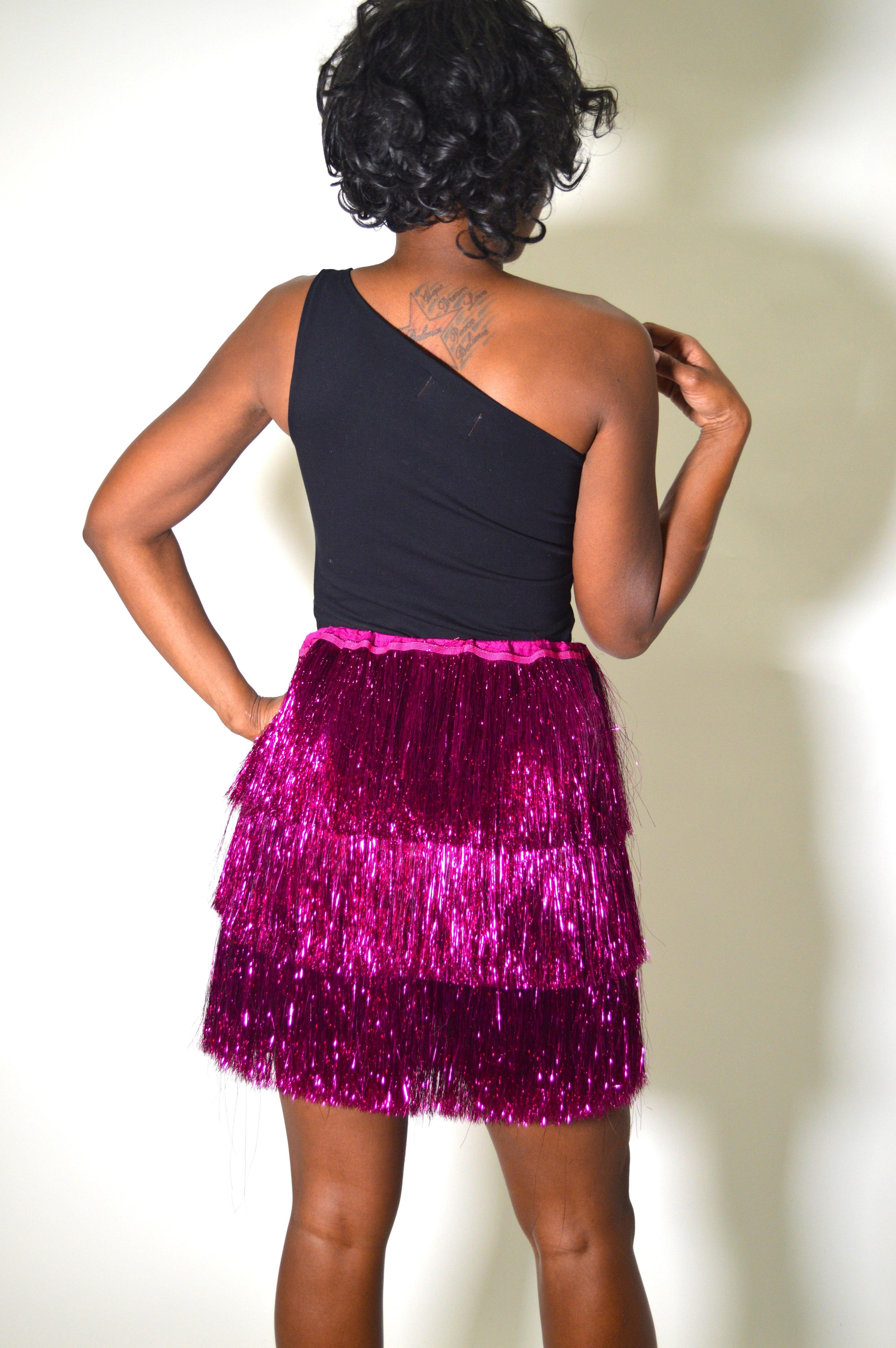 3 Tier Fringe Skirt Product Image