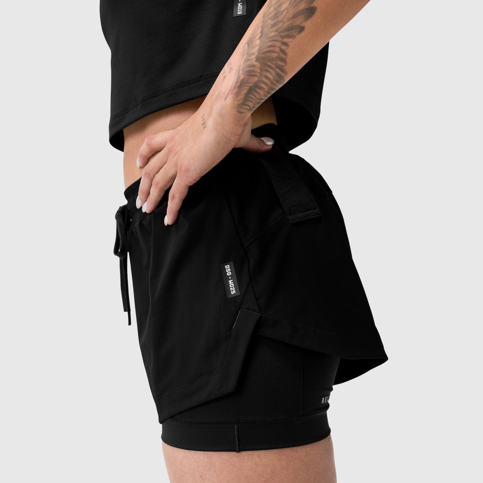 W025. Tetra-Lite® Liner Short - Black Product Image
