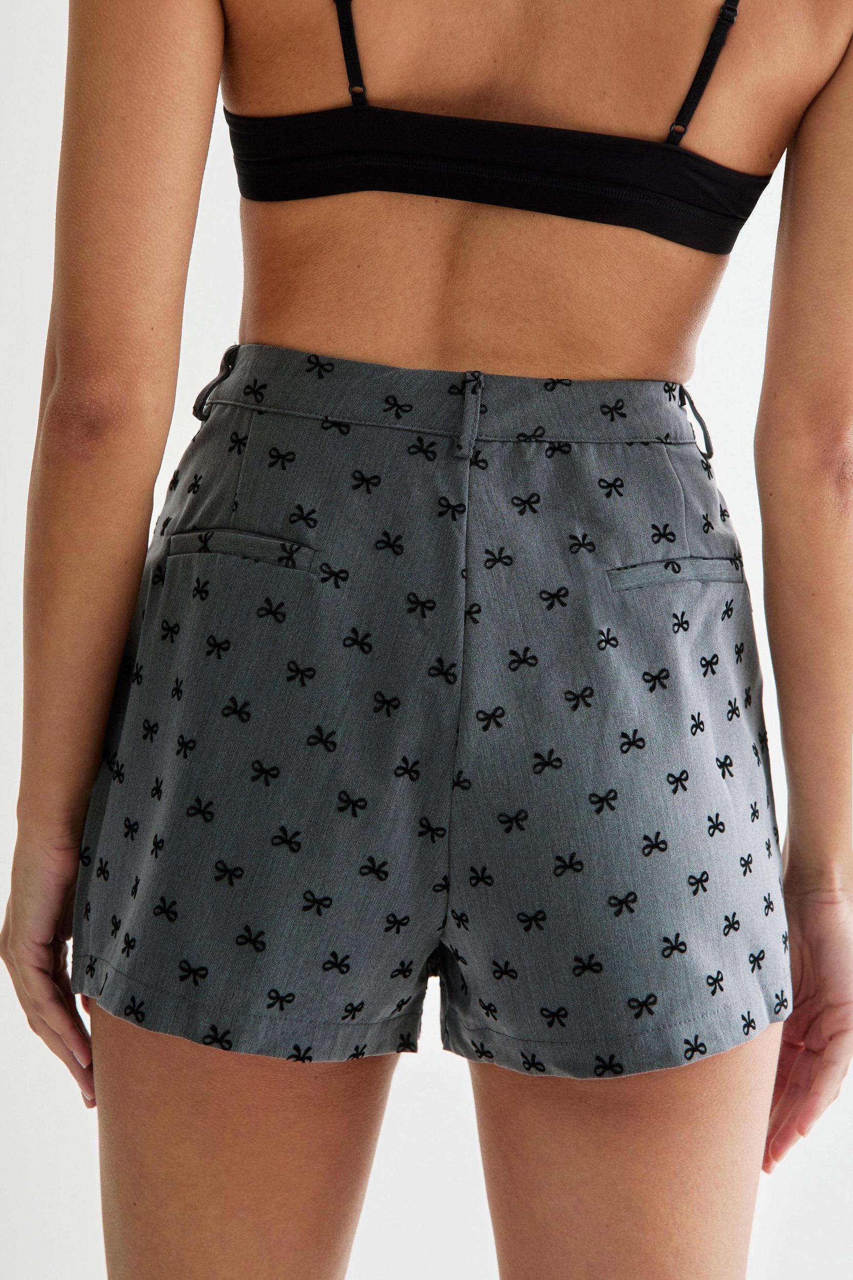 Bow Print Skort Product Image