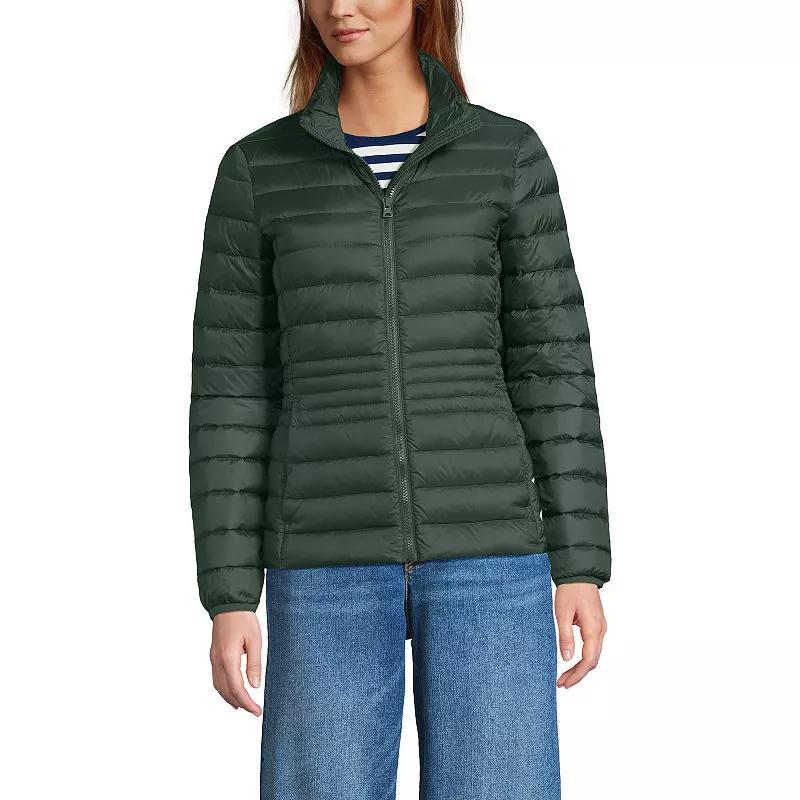 Women's Lands' End Wanderweight Midweight Down Jacket,  Product Image
