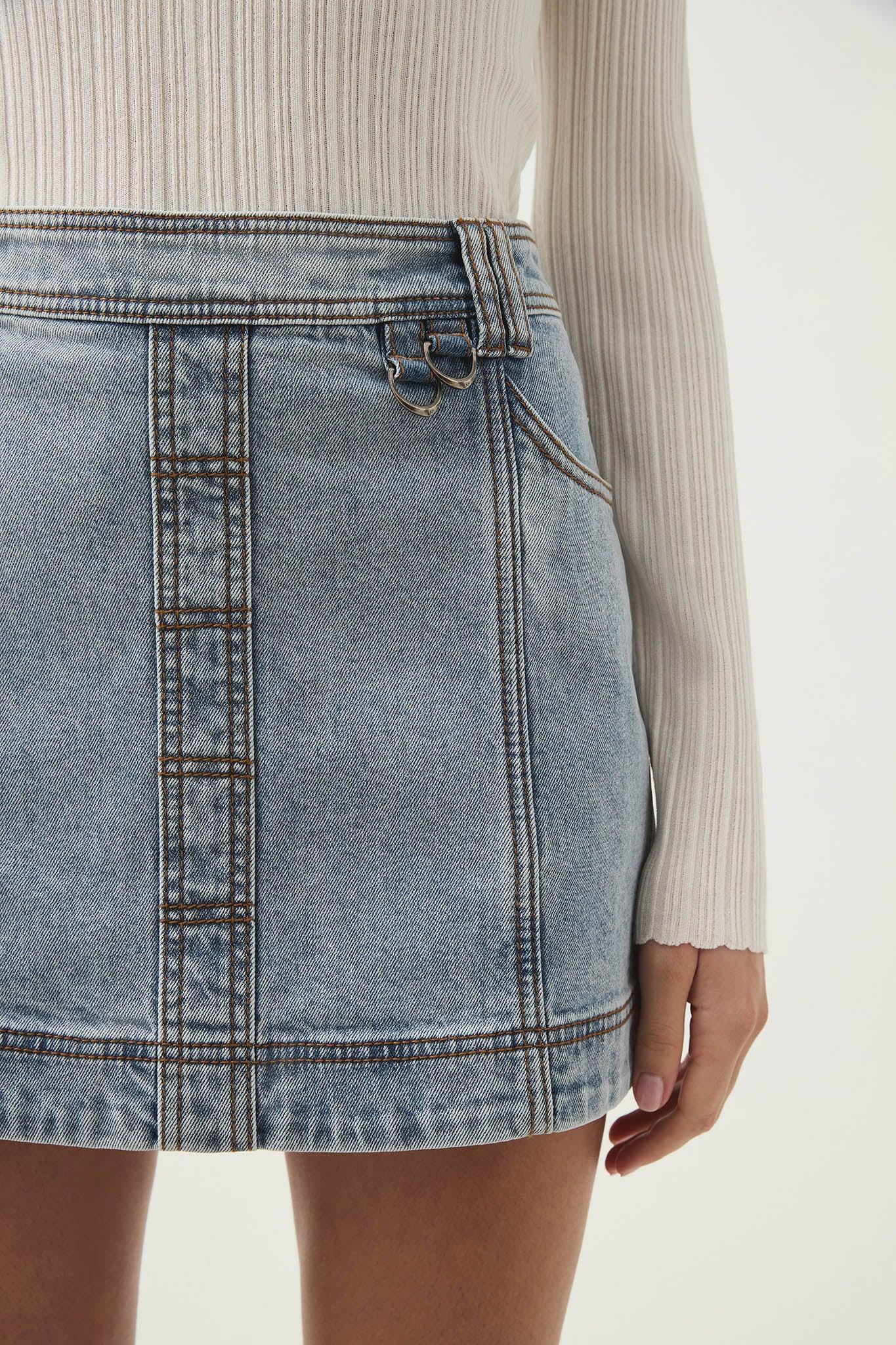 Corie Low Waisted Mini Skirt Product Image