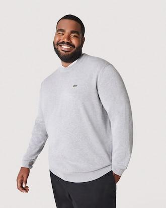 Monochrome Crew Neck Cotton Sweater Product Image