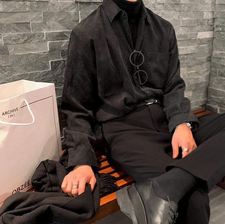 RT No. 6319 CORDUROY COLLAR SHIRT Product Image