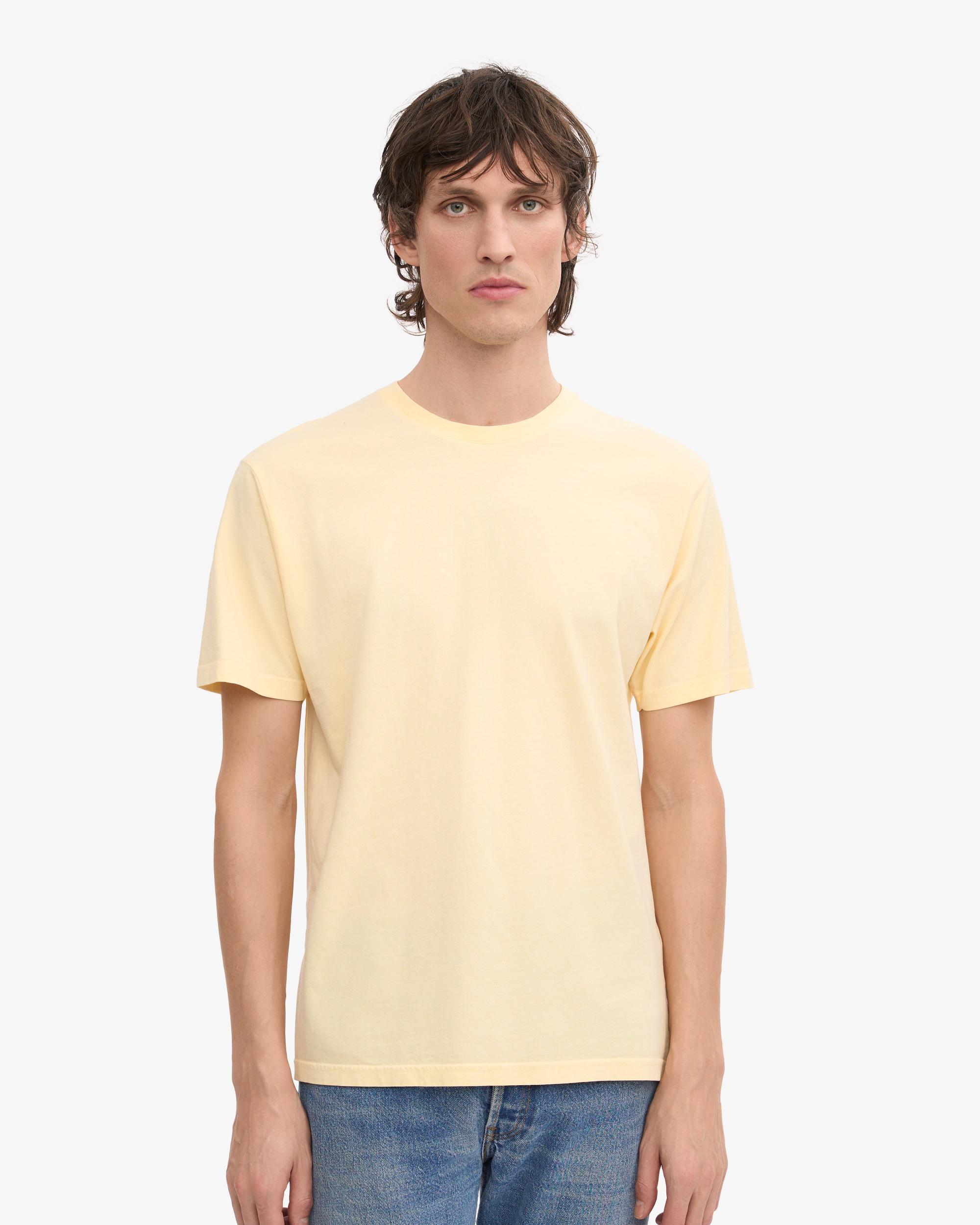 Classic Organic Tee - Soft Yellow Product Image