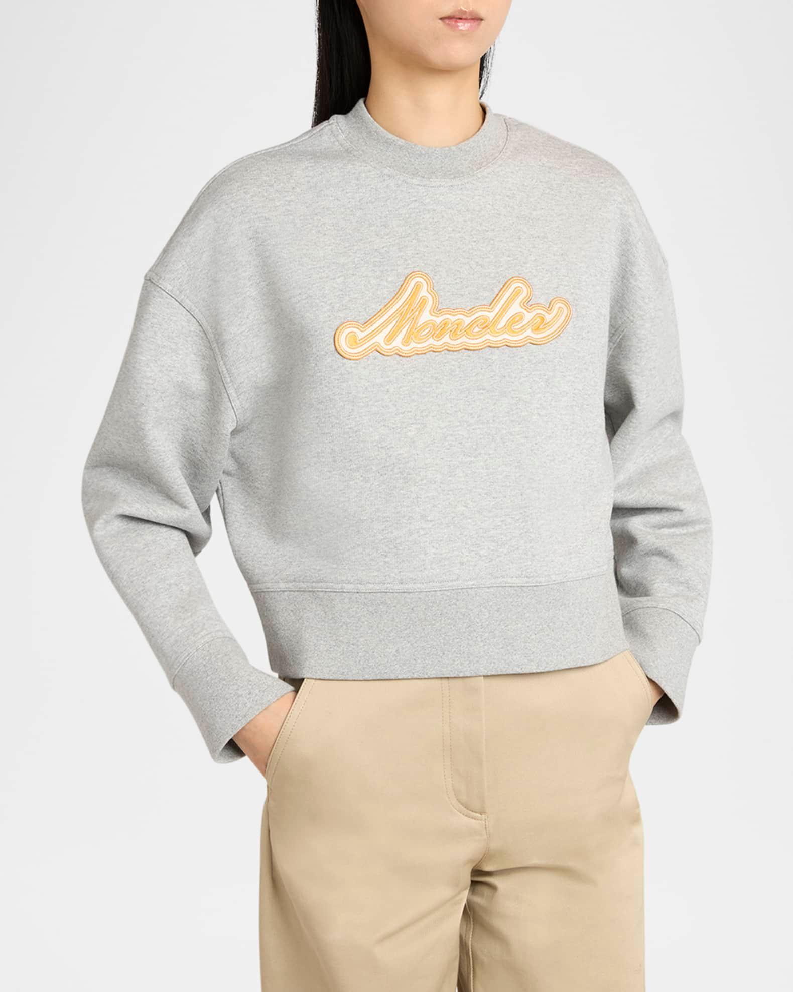 Logo Patch Crewneck Sweatshirt Product Image
