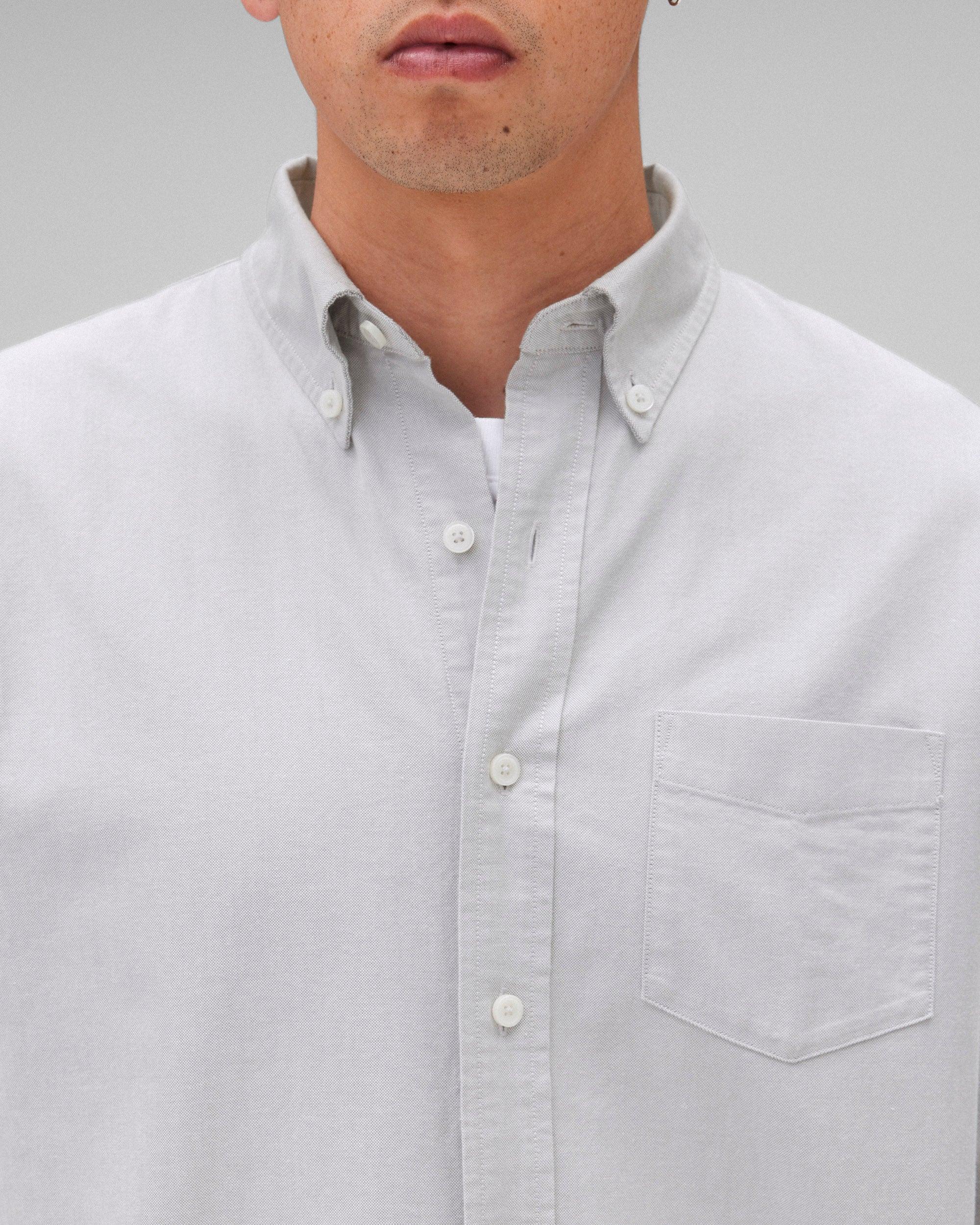 Cotton Oxford Windsor Standard Shirt Male Product Image