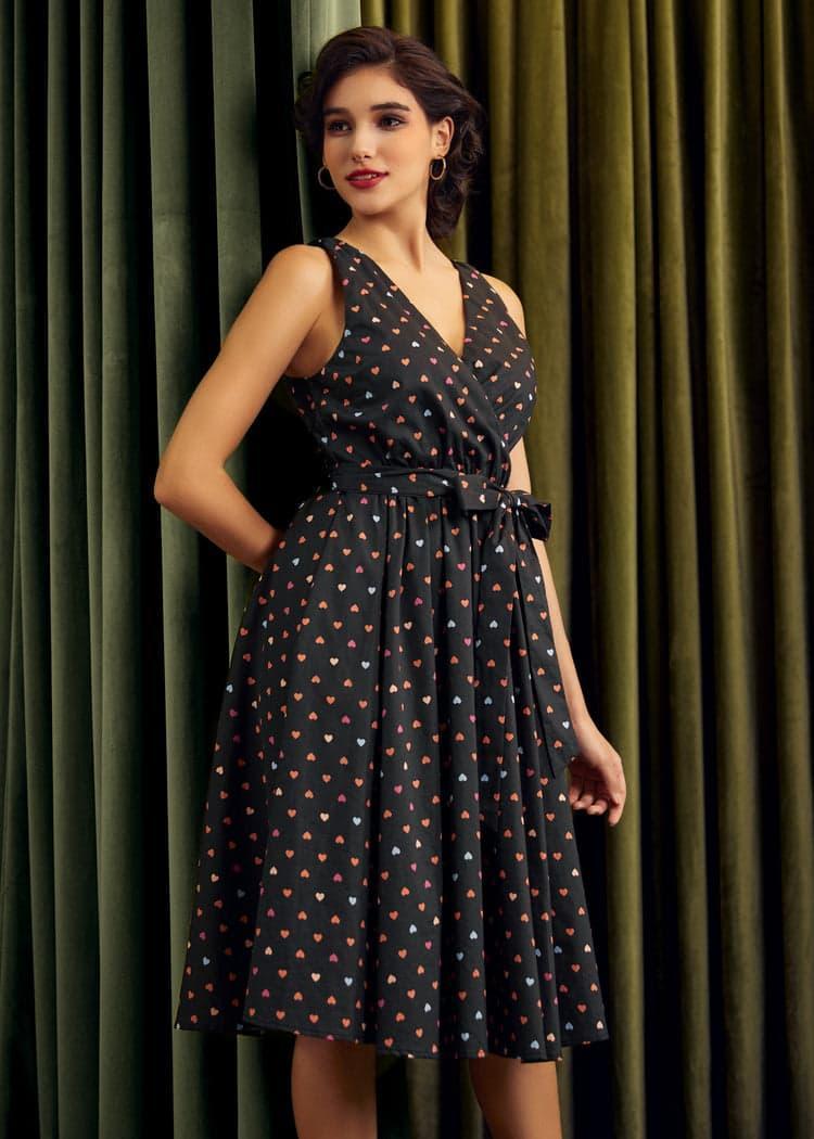 Instant Energy Faux-Wrap Dress Product Image