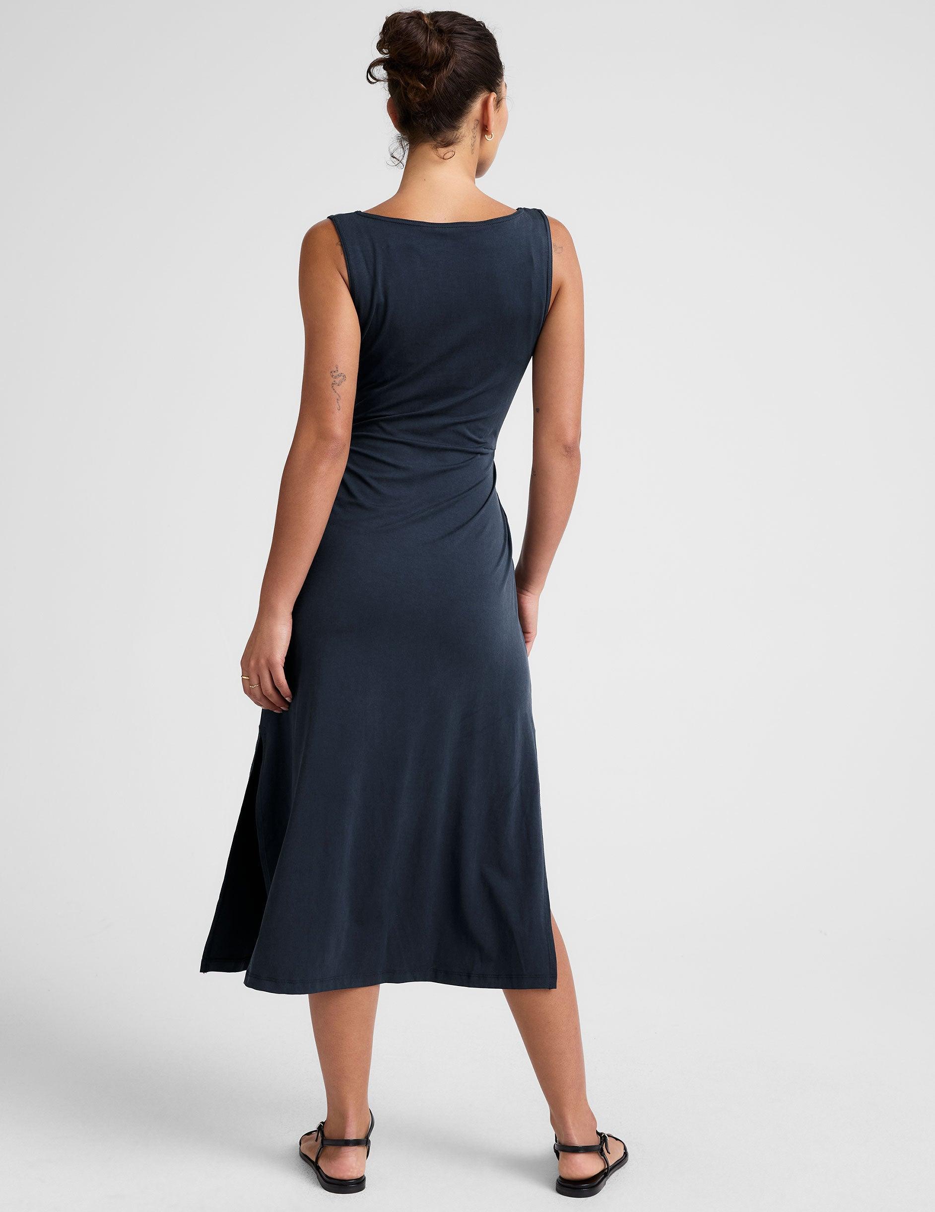 Rotation Side Twist Midi Dress Product Image