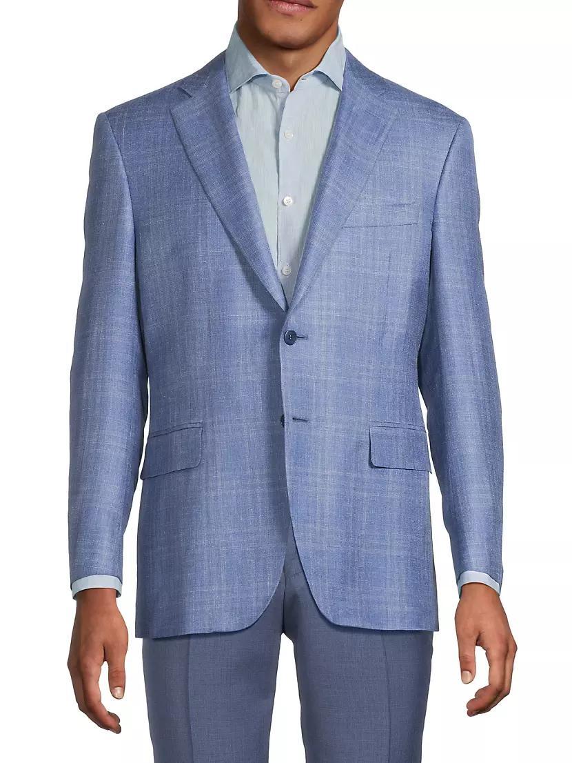 Scratch Wool-Silk-Linen Sportcoat Product Image