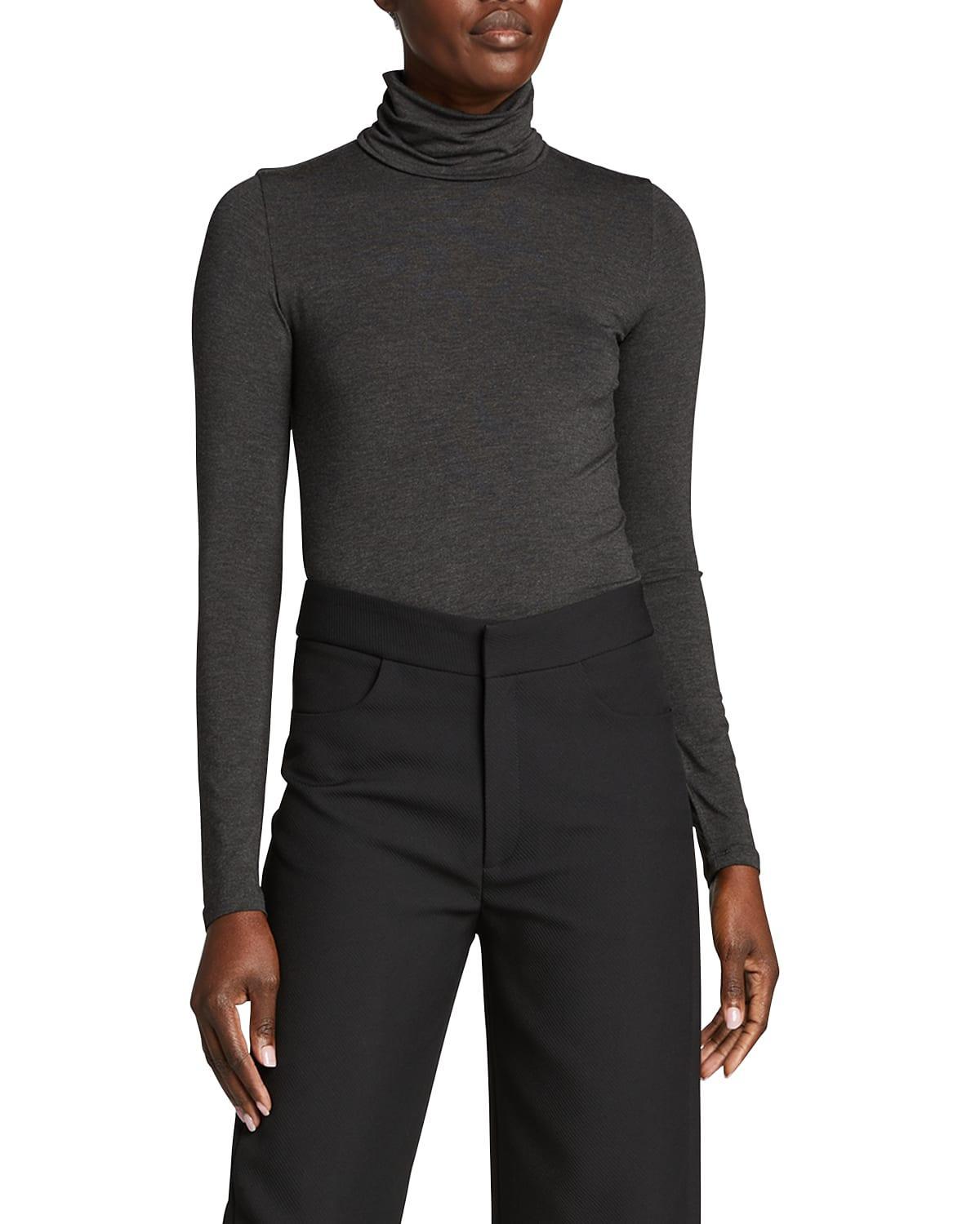 Womens Soft Touch Turtleneck Top Product Image