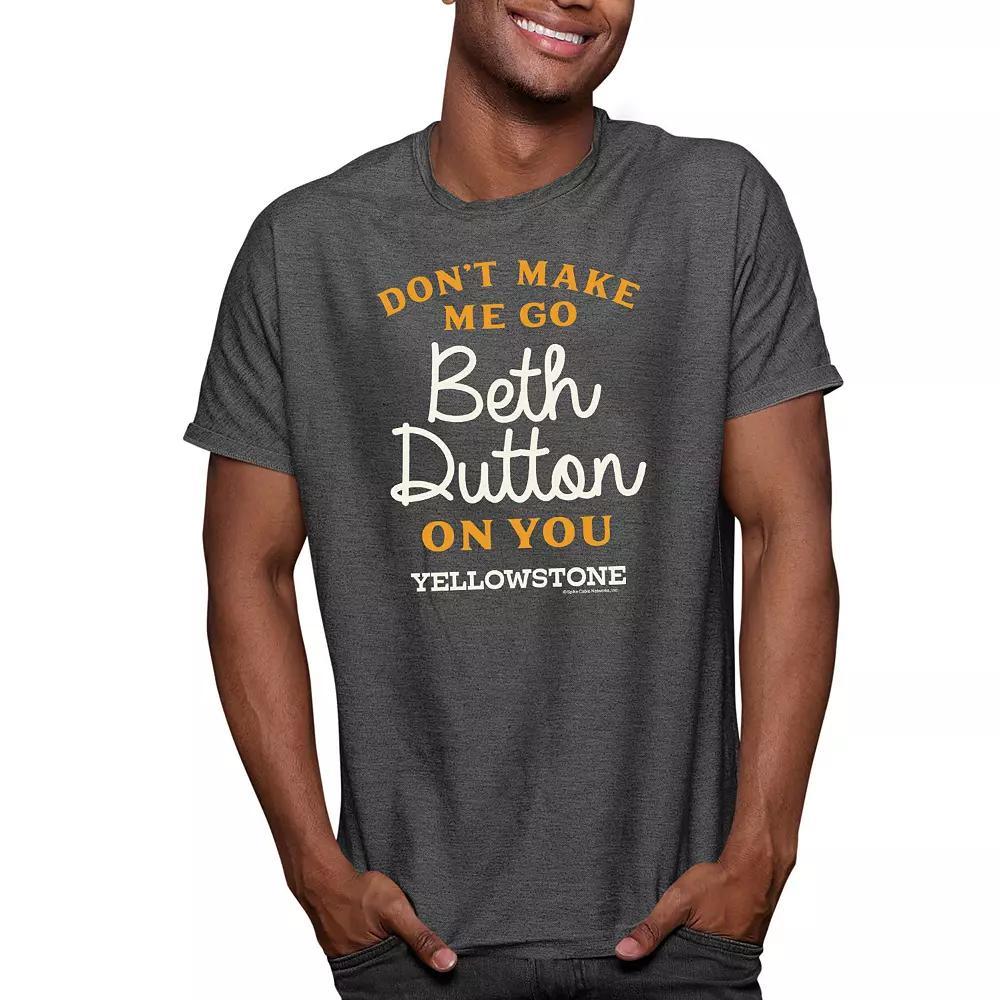 Big & Tall Yellowstone Beth Dutton Tee, Men's,  Product Image