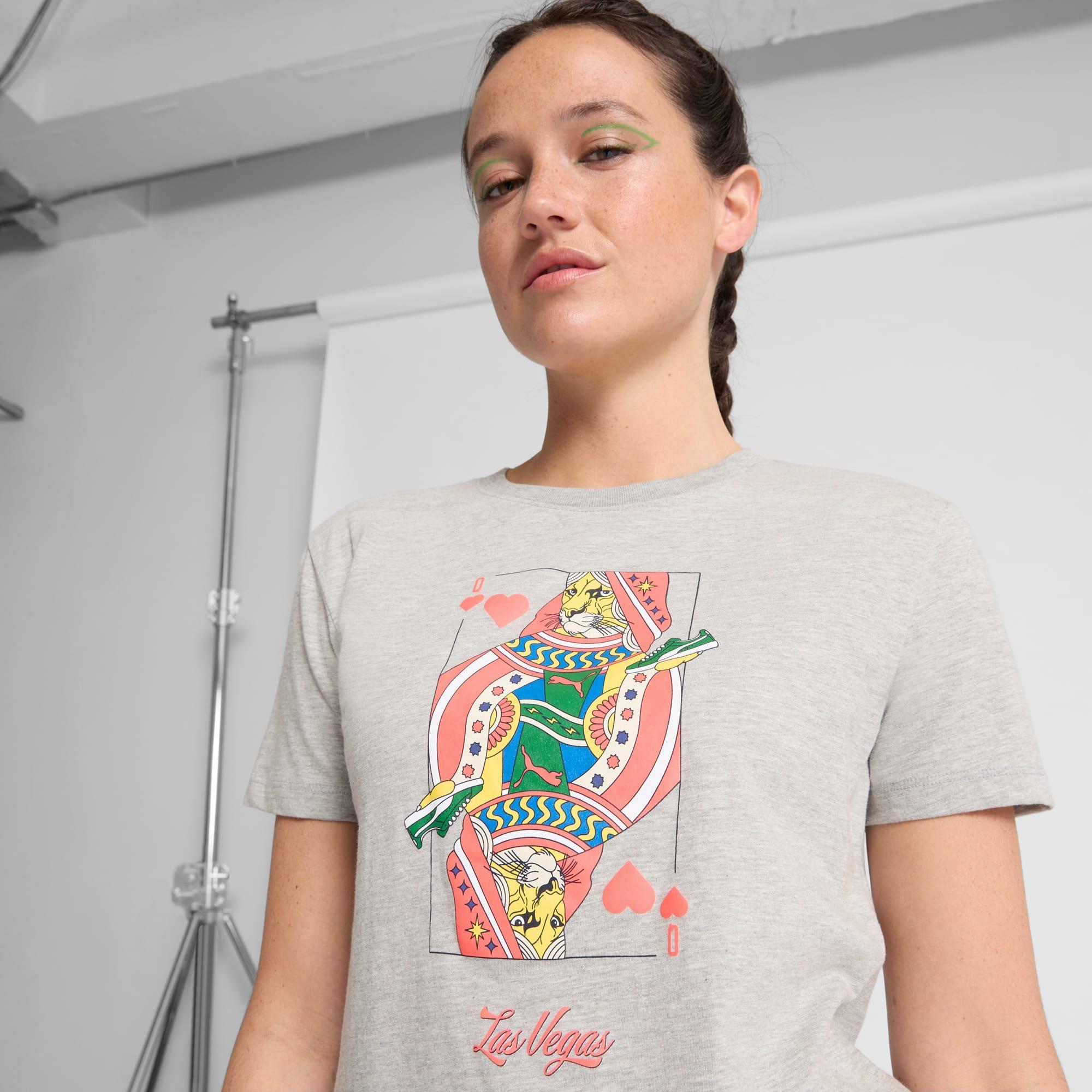 Las Vegas Card Graphics Women's Tee Product Image