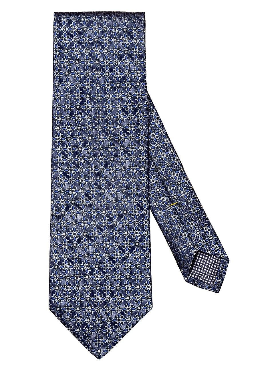 Mens Floral Silk Tie Product Image