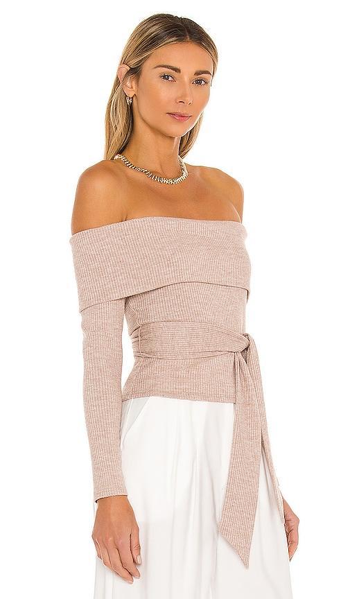 Lovers and Friends Ramona Top in Nude Product Image