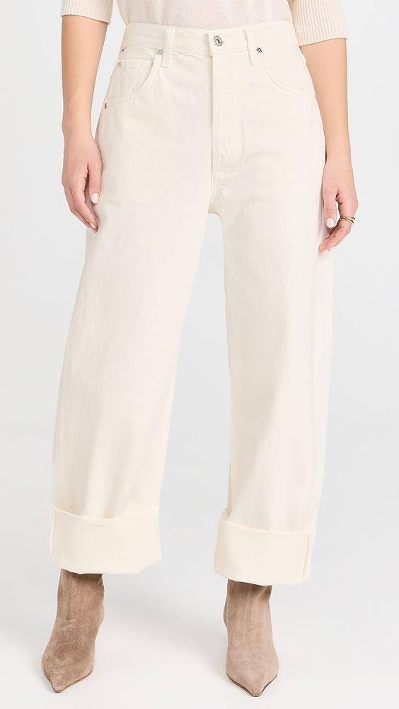 Citizens of Humanity Ayla Baggy Cuffed Crop Jeans | Shopbop Product Image