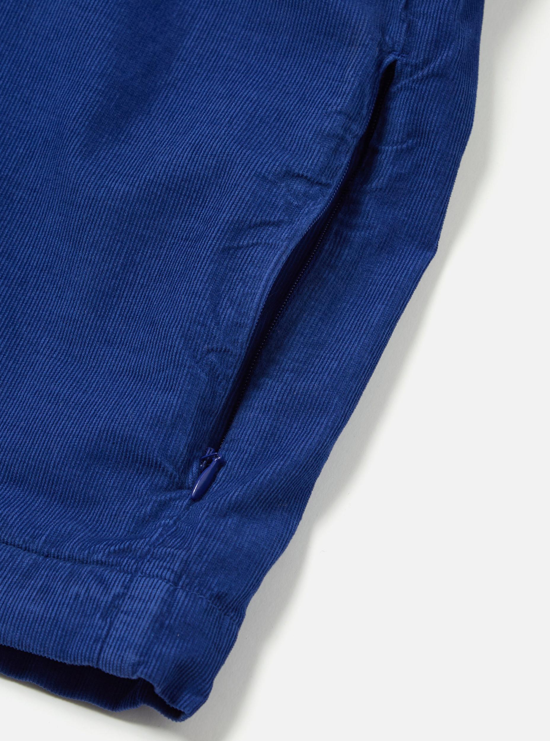 Universal Works Tech Overshirt in Work Blue Summer Cord Product Image