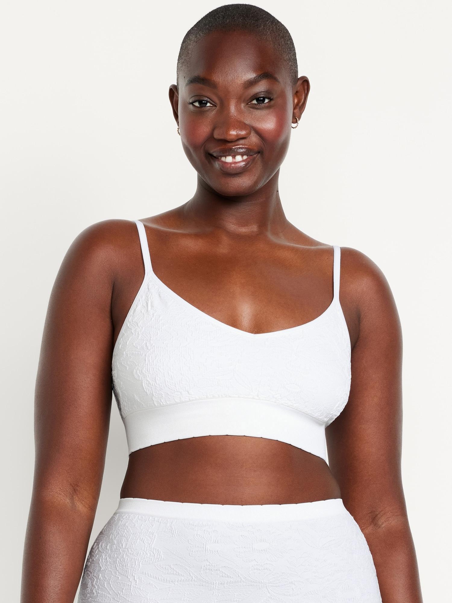 Seamless Lace Longline Bralette Product Image