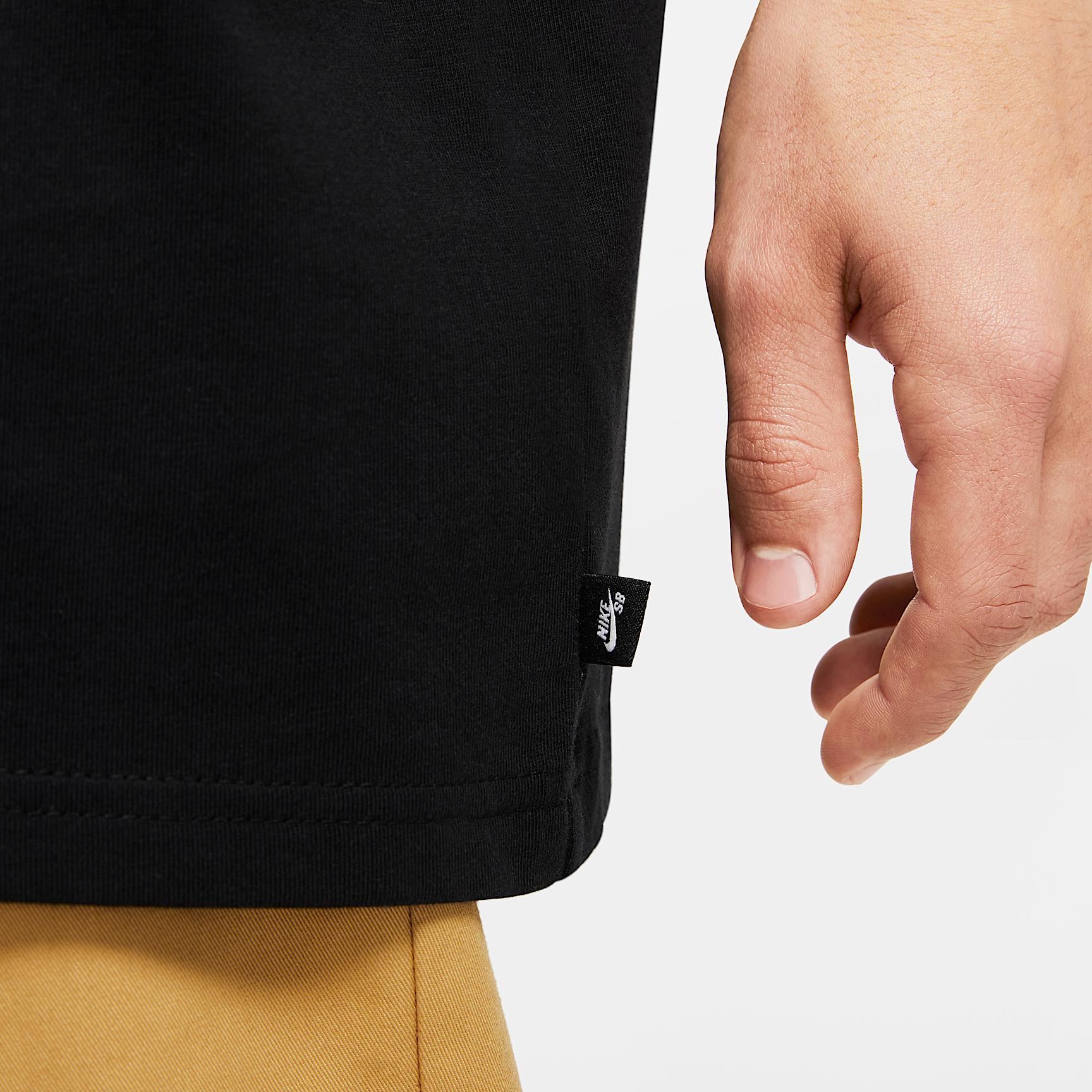 Mens Nike SB Logo Skate T-Shirt | CV7539-010 Product Image