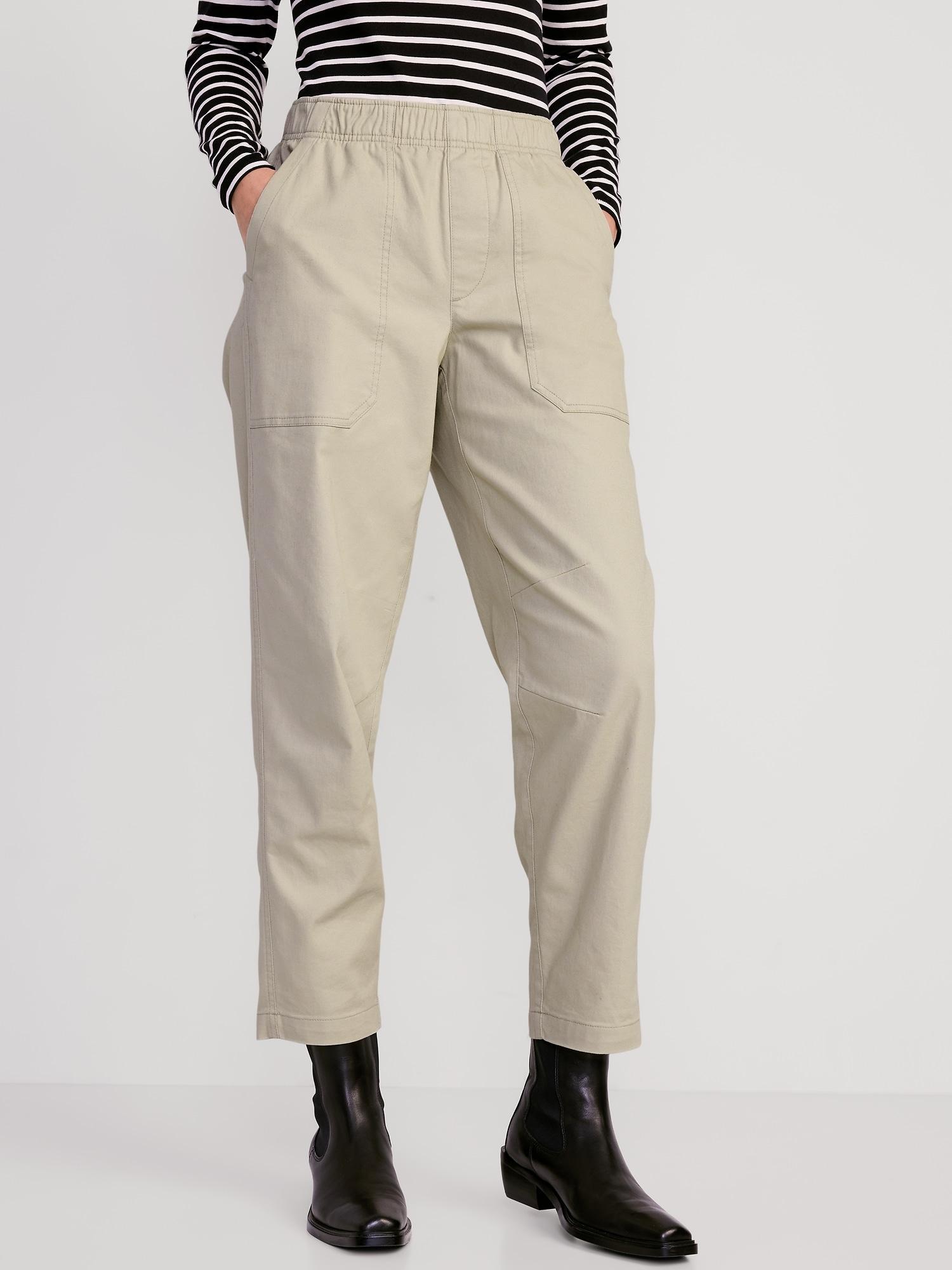 High-Waisted Pulla Utility Pants Product Image