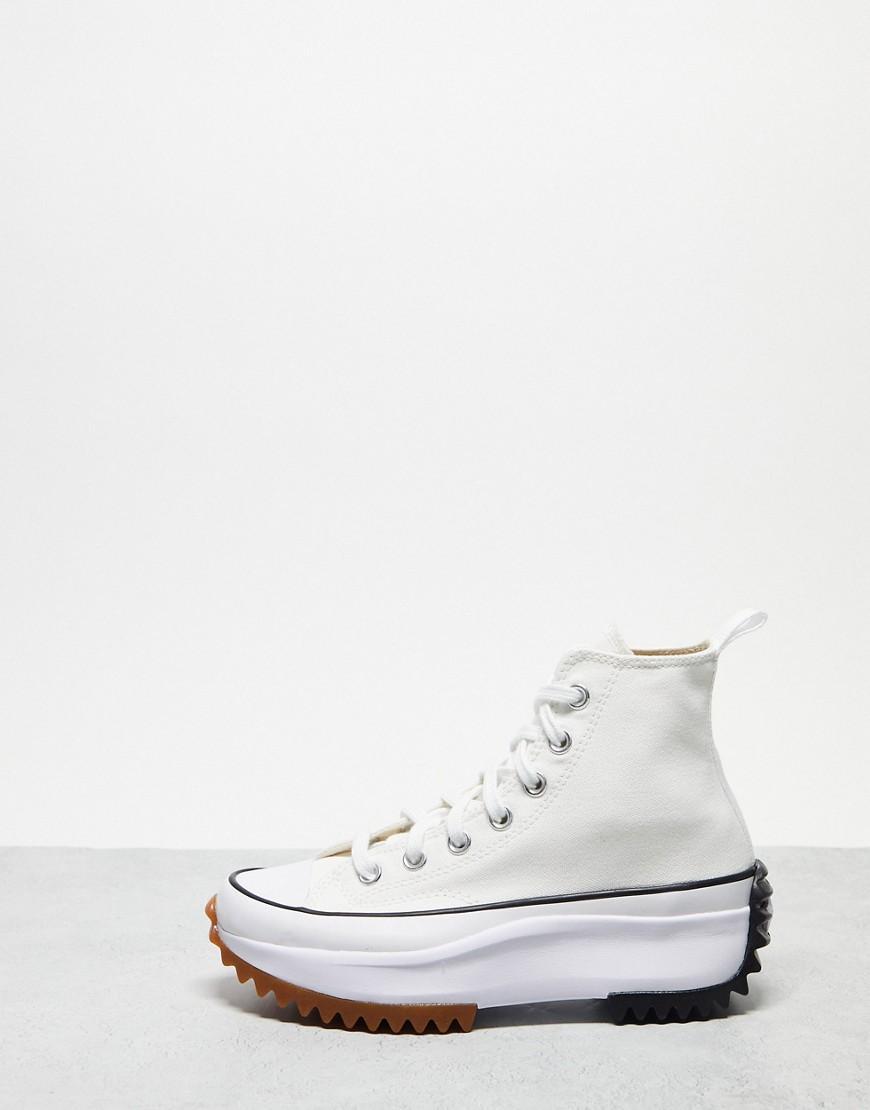 Converse Run Star Hike Platform Sneaker White / Gum Product Image