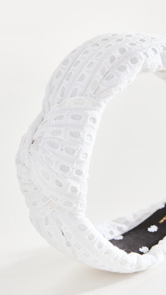 Lele Sadoughi Eyelet Knotted Headband | Shopbop Product Image