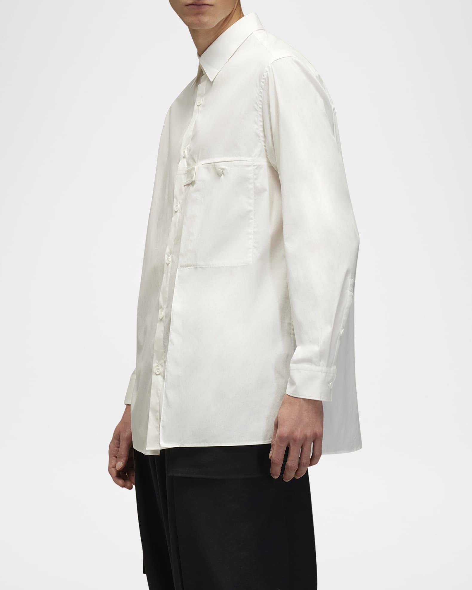 Men's Sport Shirt with Pleated Pocket Product Image