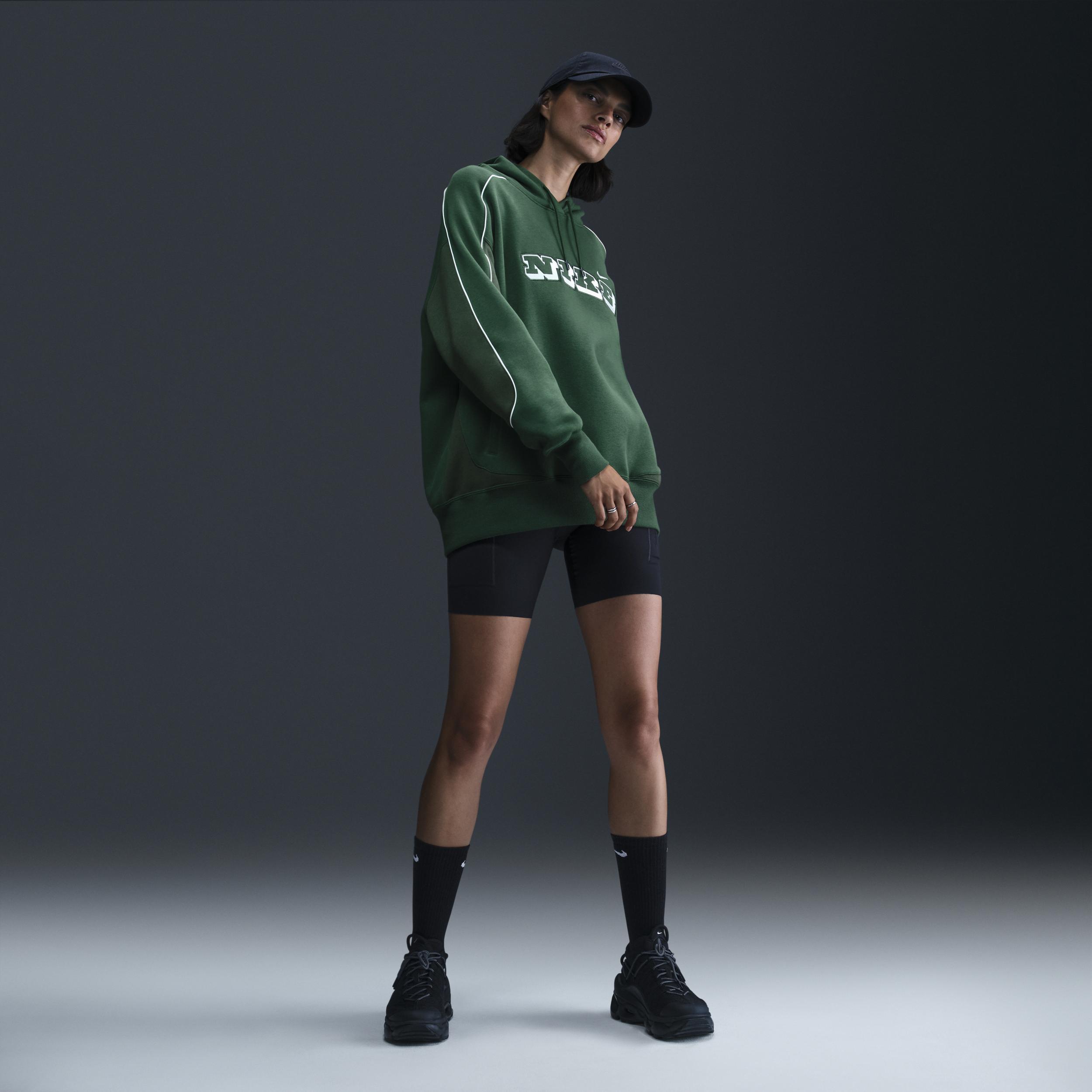 Women's Nike Sportswear Oversized Fleece Pullover Hoodie Product Image