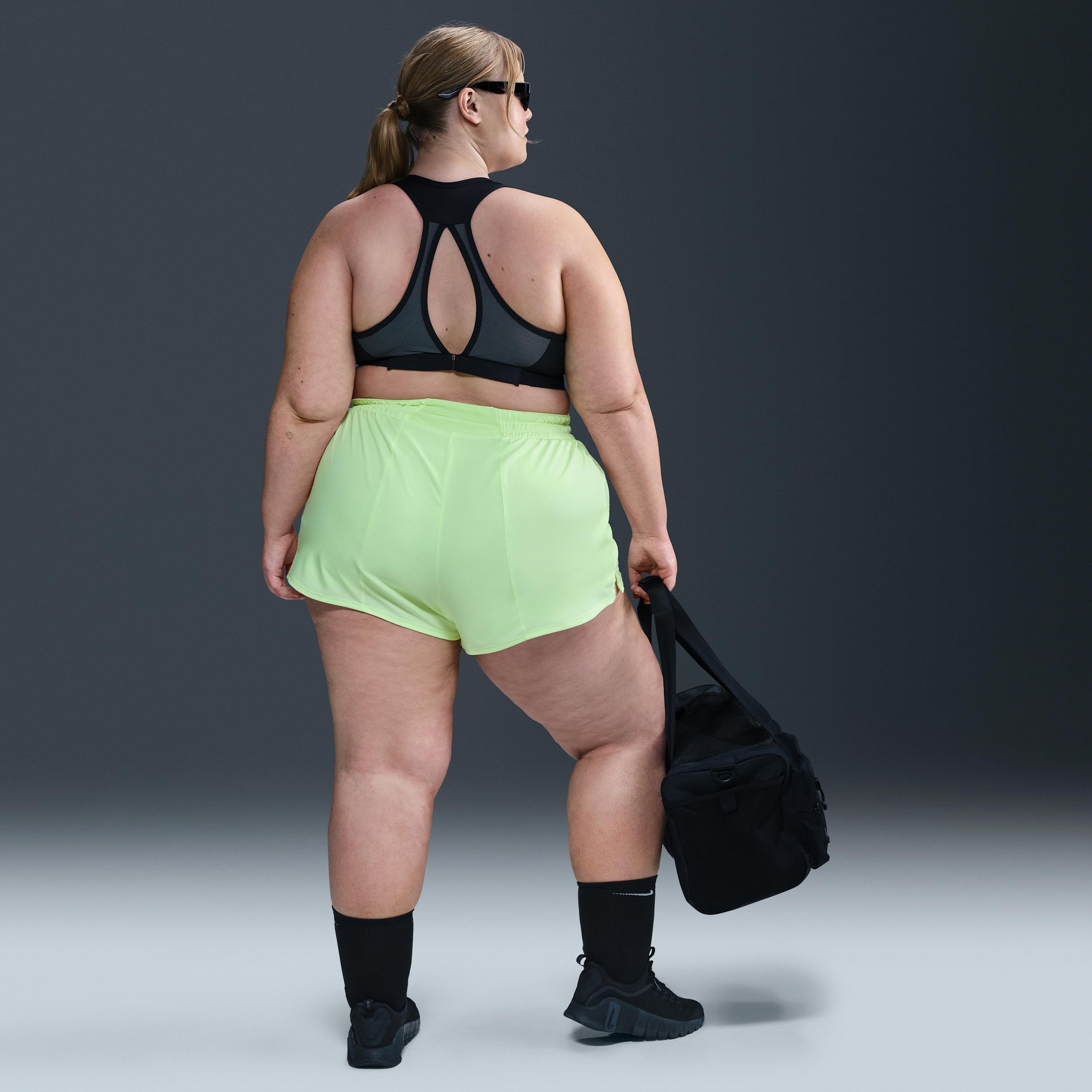 Nike Womens Dri-FIT One High-Waisted 3 2-in-1 Shorts (Plus Size) | FB3222-701 Product Image