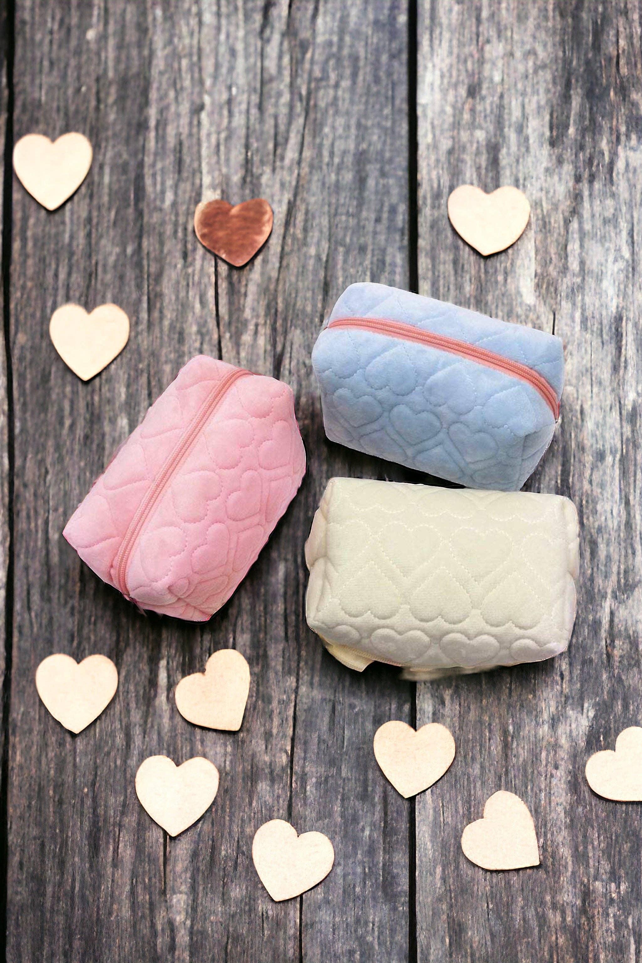 Quilted Hearts Cosmetic Bag Product Image