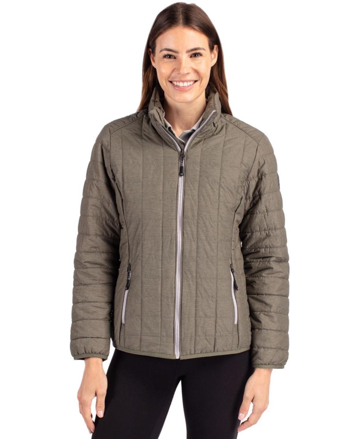 Cutter & Buck Womens Rainier PrimaLoft Eco Insulated Full Zip Puffer Jacket Product Image