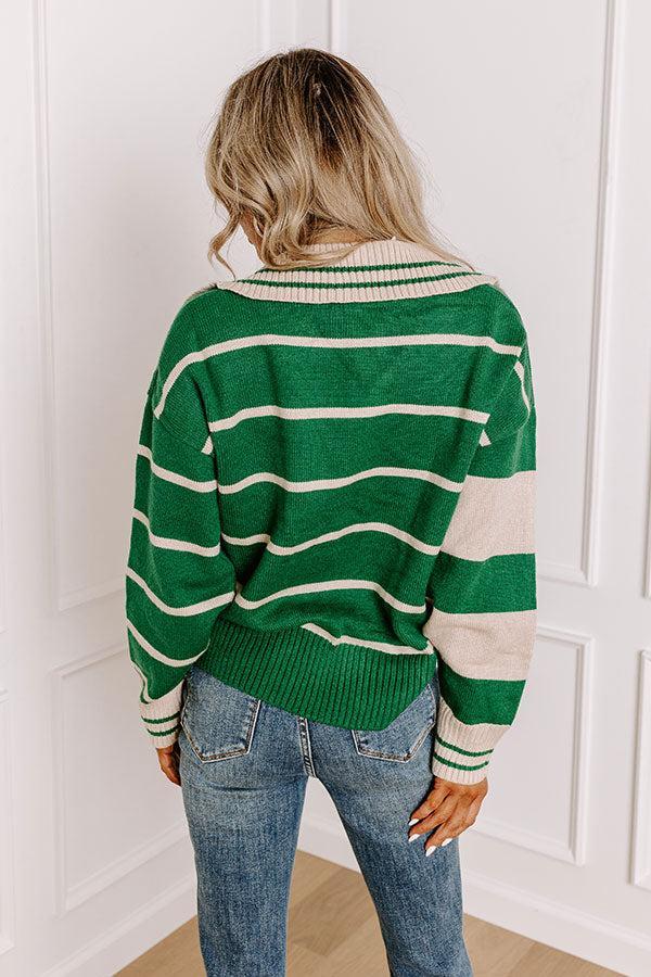 Campus Stroll Stripe Sweater Product Image