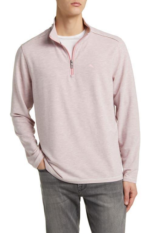 Tommy Bahama Coasta Vera 1/2 Zip (Campanula) Men's Clothing Product Image