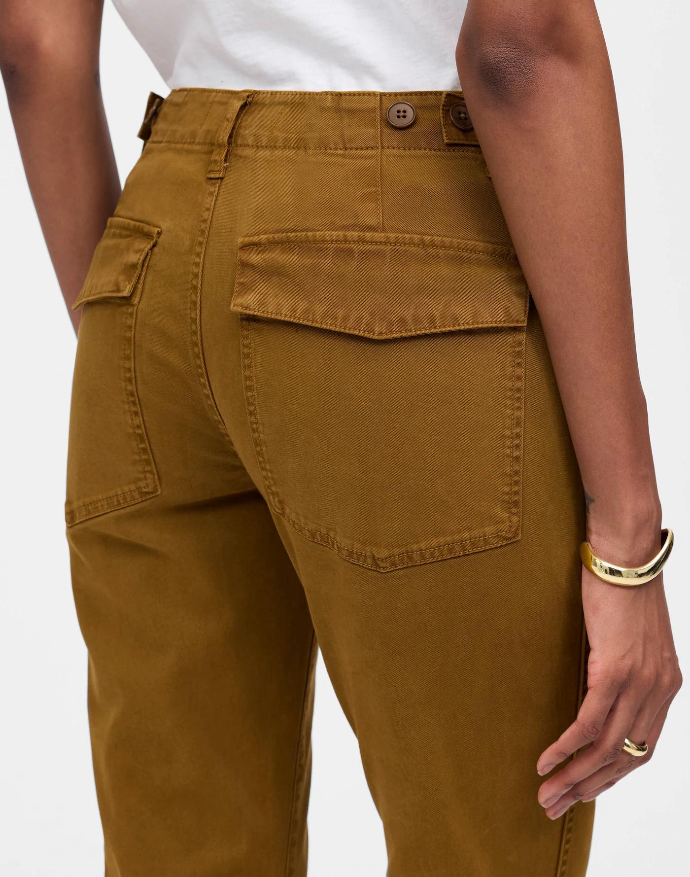 The Slim Straight Utility Pant in Garment Dye Product Image