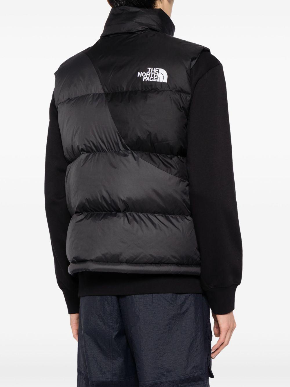 logo-embroidered padded jacket Product Image